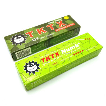 2021 Green Box New Tktx Hemp Cream Tattoo Permanent Makeup Piercing Earrings Piercing Surgery Painless 10g